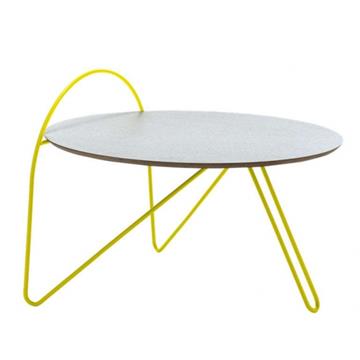 W5 COFFE TABLE LIGHT BLUE/YELLOW  -  Adonde