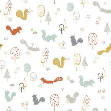 WALLPAPER SQUIRREL WOOD   -   Lilipinso