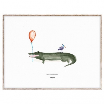 COCO THE CROCODILE / 30x40cm   -   Mado