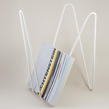 MW MAGAZINE RACK WHITE  -  Adonde