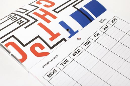 Weekly planner    -   redopapers