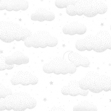 WALLPAPER CLOUDS GREY   -   Lilipinso