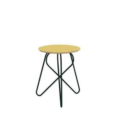 W3 LOWER STOOL MUSTARD/BLACK -  Adonde