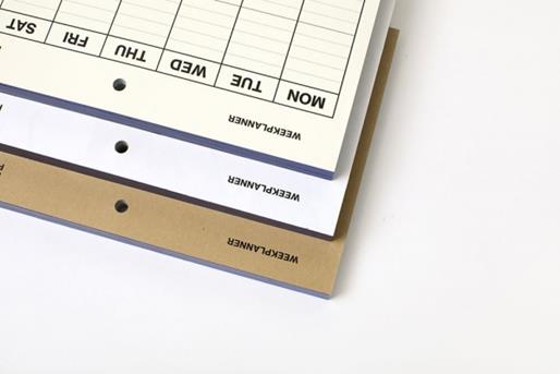 Weekly planner    -   redopapers