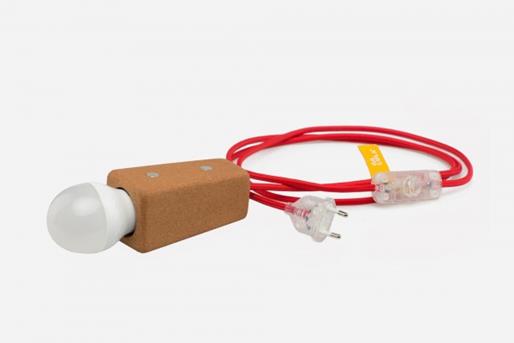 Glint lamp #3 white/red - galula
