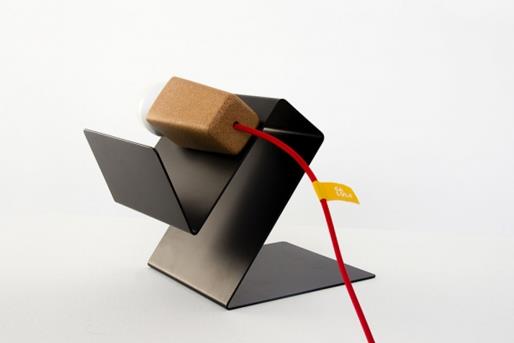 Glint lamp #3 black/red - galula